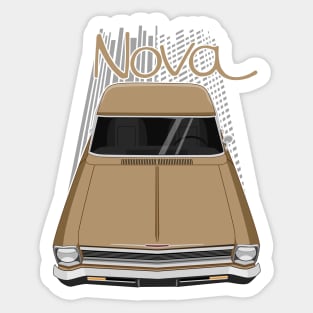 Chevrolet Nova 1966 - 1967 - granada gold Sticker